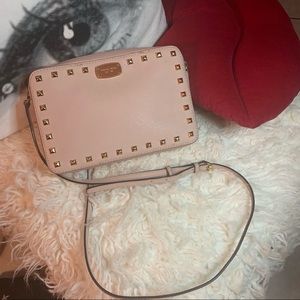 Michael Kors Sandrine Stud Crossbody Handbag